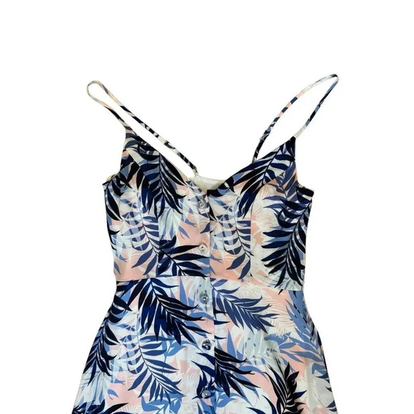 Slate & Willow Handkerchief Hem Sun Dress V-neck Straps Sleeveless Asymmetric S - Picture 7 of 14